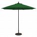 735AB52 - Galtech International - 9' Commercial Octagonal Umbrella 52: Forest Green AB: Antique BronzeSunbrella Solid Colors - Quick Ship -