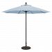 735AB62 - Galtech International - 9' Commercial Octagonal Umbrella 62: Minerals AB: Antique BronzeSunbrella Solid Colors - Quick Ship -