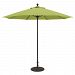 735AB61 - Galtech International - 9' Commercial Octagonal Umbrella 61: Ginkgo AB: Antique BronzeSunbrella Solid Colors - Quick Ship -