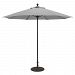 735AB55 - Galtech International - 9' Commercial Octagonal Umbrella 55: Taupe AB: Antique BronzeSunbrella Solid Colors - Quick Ship -
