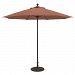 735AB43 - Galtech International - 9' Commercial Octagonal Umbrella 43: Terra Cotta AB: Antique BronzeSunbrella Solid Colors - Quick Ship -