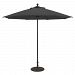 735AB50 - Galtech International - 9' Commercial Octagonal Umbrella 50: Black AB: Antique BronzeSunbrella Solid Colors - Quick Ship -