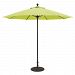 735AB46 - Galtech International - 9' Commercial Octagonal Umbrella 46: Parrot AB: Antique BronzeSunbrella Solid Colors - Quick Ship -