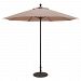 735W59 - Galtech International - 9' Commercial Octagonal Umbrella 59: Antique Beige W: WhiteSunbrella Solid Colors - Quick Ship -