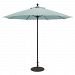 735W64 - Galtech International - 9' Commercial Octagonal Umbrella 64: Spa W: WhiteSunbrella Solid Colors - Quick Ship -