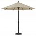 936AB59 - Galtech International - 9' Octagon Umberalla with LED Light 59: Antique Beige AB: Antique BronzeSunbrella Solid Colors - Quick Ship -