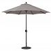 936AB55 - Galtech International - 9' Octagon Umberalla with LED Light 55: Taupe AB: Antique BronzeSunbrella Solid Colors - Quick Ship -