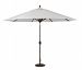 986BK51 - Galtech International - 11' Octagon Umbrella with LED Light 51: Canvas BK: BlackSunbrella Solid Colors - Quick Ship -