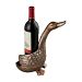 93-19364 - Sterling Industries - 10 Duck Wine Holder Silver/Heavy Champagne Wash Finish -