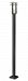 550PHB-536P-ORBZ - Z-Lite - Abbey - One Light Post Outdoor Rubbed Bronze Finish with Matte Opal Glass - Abbey
