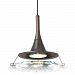HS337ABSC1A35MR2 - LBL Lighting - Dimensions - 2-Circuit Monorail Low-voltage Pendant SN: Satin Nickel Finish Prismatic Multicolor Glass - Dimensions
