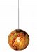 HS349AMSC1B35MPT - LBL Lighting - Paperweight - Monopoint Low-Voltage Pendant SN: Satin Nickel Finish XenonAmber Glass - Paperweight