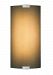 JW561BAMBZ2DW - LBL Lighting - Omni - One Light Medium Wall Sconce with Cover BR: Bronze Finish INC: 60 Watt Incandescent - 120VDark Amber Bubble Glass -