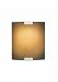 JW559BAMSI2DW - LBL Lighting - Omni - One Light Small Wall Sconce with Cover SL: Silver Finish INC: 60 Watt Incandescent - 120VDark Amber Glass -