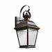 9708OZLED - Kichler Lighting - Mount Vernon - LED Outdoor Small Wall Sconce Olde Bronze Finish - Mount Vernon