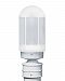 315153-POST-FR - Besa Lighting - Costaluz 3151 Series - One Light Outdoor Post Mount WH-FR: Frosted White White Finish with Clear Glass - Costaluz 3151 Series