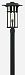 2321OZ - Hinkley Lighting - Manhattan - One Light Outdoor Post Oil Rubbed Bronze Finish with Clear Beveled Glass - Manhattan