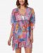 Bleu by Rod Beattie Printed Caftan Cover-Up Women's Swimsuit