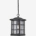 SNN1909K - Quoizel Lighting - Stonington - 1 Light Outdoor Hanging Lantern Mystic Black Finish with Clear Water Glass - Stonington