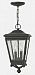 2462OZ - Hinkley Lighting - Lincoln - Two Light Outdoor Hanging Lantren Oil Rubbed Bronze Finish with Clear Seedy Glass - Lincoln
