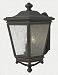 2465OZ - Hinkley Lighting - Lincoln - Three Light Large Outdoor Wall Sconce Oil Rubbed Bronze Finish with Clear Seedy Glass - Lincoln