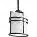 P6528-31 - Progress Lighting - Format - One Light Outdoor Hanging Lantern Black Finish with Etched Glass - Format