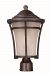 85500LACO - Maxim Lighting - Balboa DC EE - One Light Medium Outdoor Post Mount Copper Oxide Finish with Lace Glass - Balboa DC EE