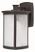 85753FSBZ - Maxim Lighting - Terrace EE - One Light Medium Outdoor Wall Mount Bronze Finish with Frosted Seedy Glass - Terrace EE