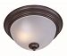 85840FTOI - Maxim Lighting - One Light Flush Mount Oil Rubbed Bronze Finish with Frosted Glass -