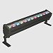 WWS1612PP60RGBZ - Jesco Lighting - WWS Series - 16 14W 12 LED Outdoor Wall Washer with Plug and Play - 60 Beam Angle Bronze RGB Color Changing Color Output - WWS Series