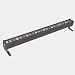 WWS3224HW60W50A - Jesco Lighting - WWS Series - 32 28W 24 LED Outdoor Hard Wire Wall Washer - 60 Beam Angle Aluminum 5000 White Color Output - WWS Series