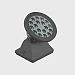 WW2R6NW30BK - Jesco Lighting - 6.75 20W 18 LED Round Wall Washer Black Finish -