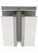FM853SCNRLED830 - LBL Lighting - Vantra - 14 28W 1 LED Flush Mount without Reflector Satin Nickel Finish with Frost Glass - Vantra