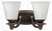54262OB - Hinkley Lighting - Plymouth - Two Light Bath Vanity Olde Bronze Finish with Etched Opal Glass - Plymouth