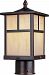 55055HOBU - Maxim Lighting - Coldwater - 12 Inch 7W 1 LED Outdoor Post Lantern Burnished Finish with Honey Glass - Coldwater