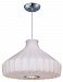 12187WTPC - Maxim Lighting - Cocoon - 12 Inch One Light Pendant Polished Chrome Finish with White Glass - Cocoon