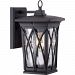 GVR8406K - Quoizel Lighting - Grover - 11 Inch 1 Light Outdoor Wall Lantern 100W Incandescent A-19 Medium Clear Water Glass - Grover