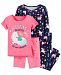 Carter's Baby Girls 4-Pc. Princess Print Cotton Pajama Set
