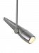 700MOSTL8302504S - Tech Lighting - Stealth - 4.5 10W 1 LED 25 Monorail Low-Voltage Head Satin Nickel Finish - Stealth