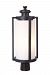 Z7625-OBG - Craftmade Lighting - Remi - Three Light Outdoor Post Lantern Oiled Bronze Gilded Finish with Opal Glass with Crystal - Remi