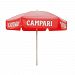 UCAM-SP - Parasol Enterprises - Campari - 6' Umbrella with Patio Pole Vinyl Finish - Campari