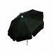 UBLAC-BP - Parasol Enterprises - Italian - 6' Umbrella with Beach Pole Acrylic Solid Black Finish - Italian