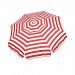 URWST-SP - Parasol Enterprises - Italian - 6' Umbrella with Patio Pole Red/White/Acrylic Stripe Finish - Italian