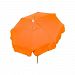 UORAC-BH - Parasol Enterprises - Italian - 6' Umbrella with Bar Height Pole Acrylic Solid Orange Finish - Italian
