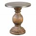 24491 - Uttermost - Blythe - 26 inch Accent Table Aluminum/Natural Finish - Blythe