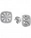 Giani Bernini Cubic Zirconia Pave Flower Stud Earrings in Sterling Silver, Created for Macy's