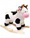 Trademark Global Happy Trails Cow Plush Rocking Animal