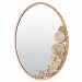 165A02ZG - Varaluz Lighting - Fascination - 30 Oval Mirror Zen Gold Finish with Champagne Glass - Fascination