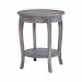 7011-024 - Sterling Industries - 26 Heritage Swoop Side Table Heritage Grey Stain White Wash Finish -