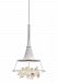 HS338OPSCLEDS830MRL - LBL Lighting - Mini-Monty - 5.5 6W 1 LED Monorail Low-Voltage Pendant Opal Glass Satin Nickel Finish - Mini-monty